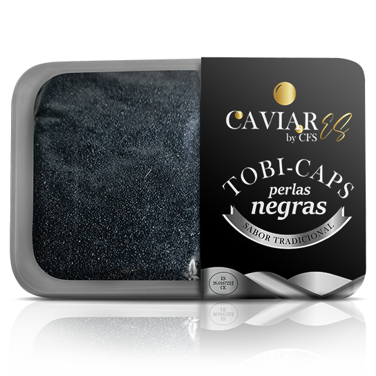 Перли TOBI-CAPS чорні