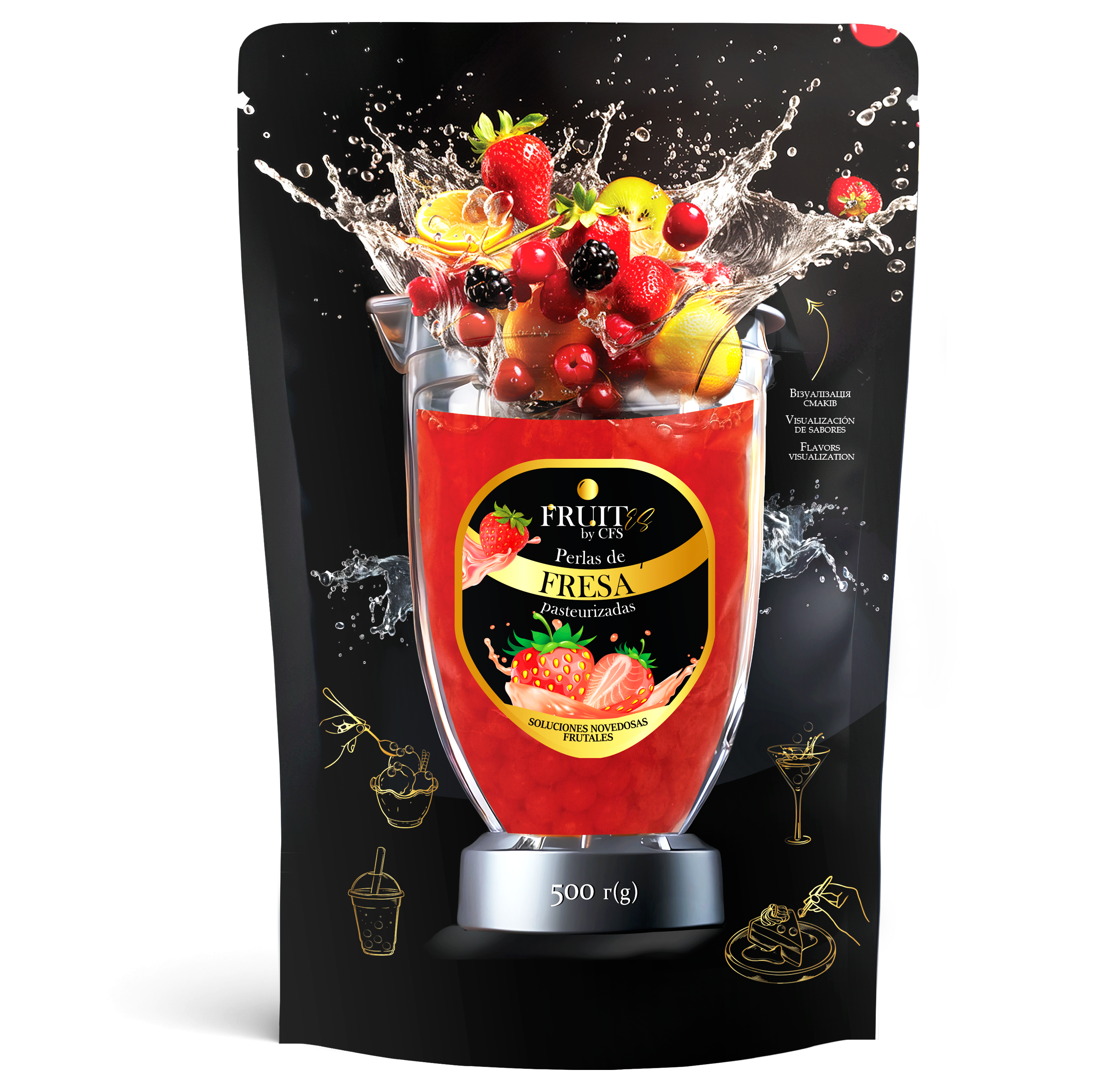 Pasteurized Strawberry Pearls